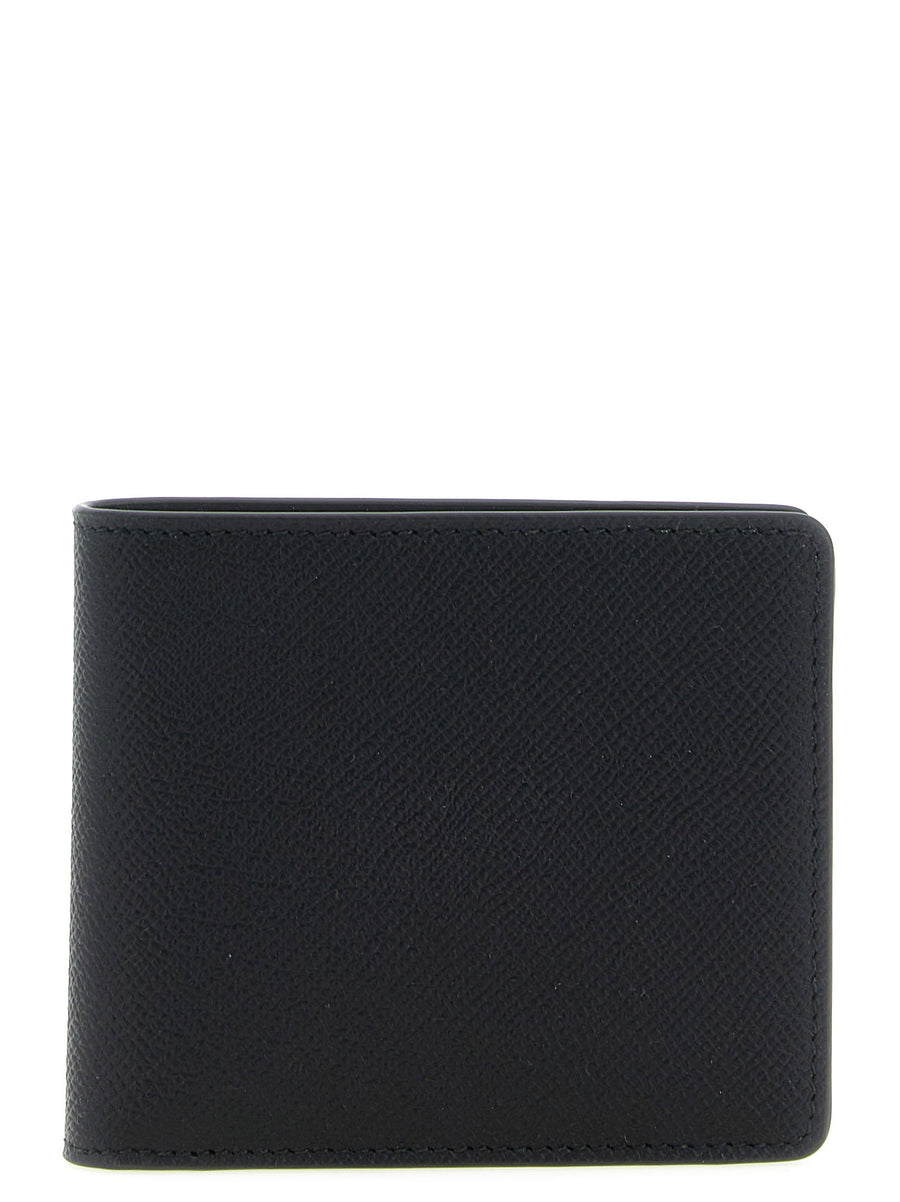 Maison Margiela Four Stitches Premium Calfskin Wallet Bi Fold Leather For Men Eight Card Slots