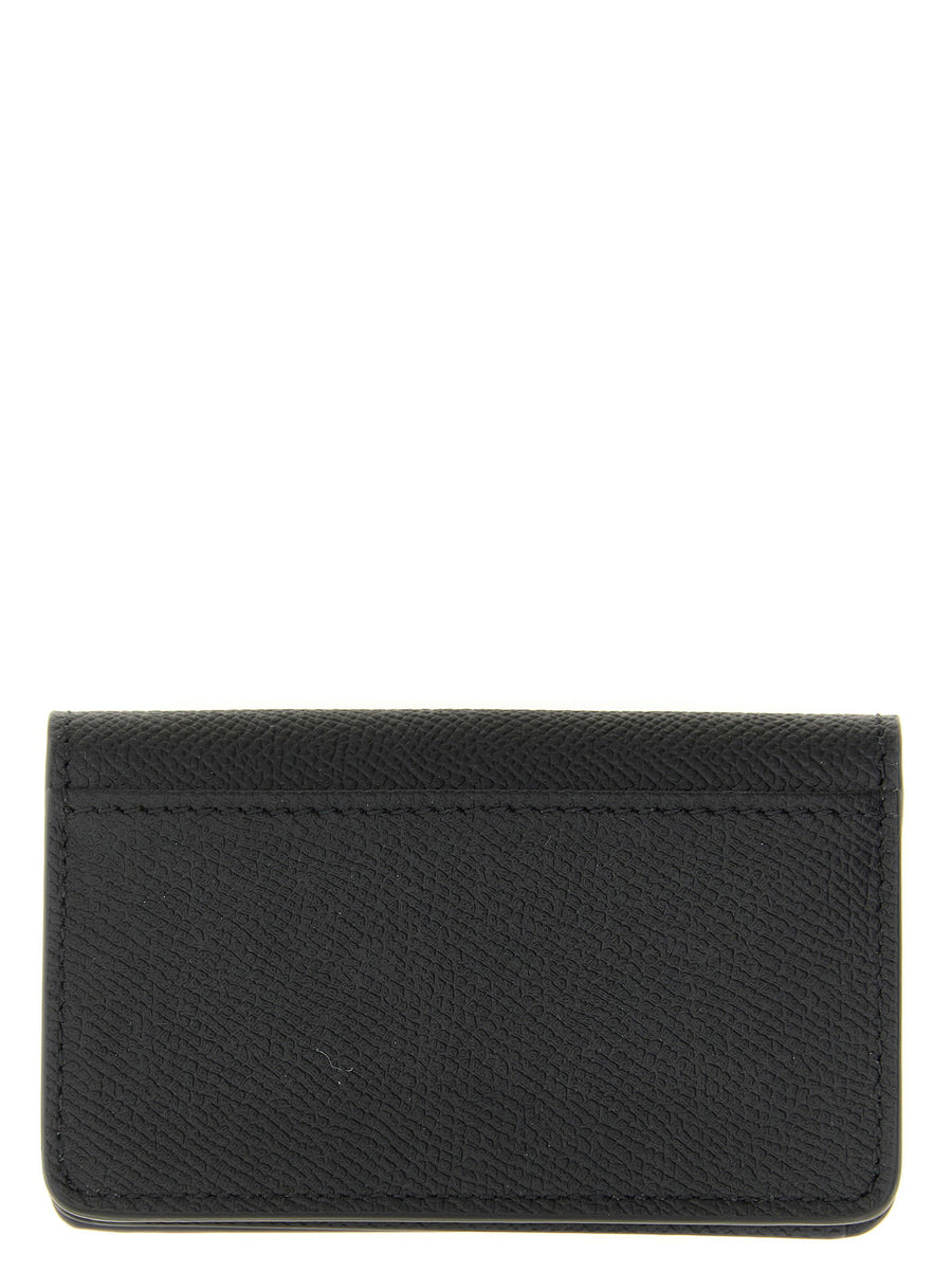 Maison Margiela Four Stitches Card Holder Calfskin Leather Black