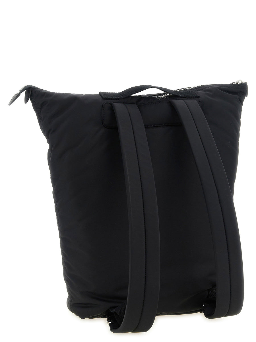 Maison Margiela New Zip Backpack Black Polyamide One Size