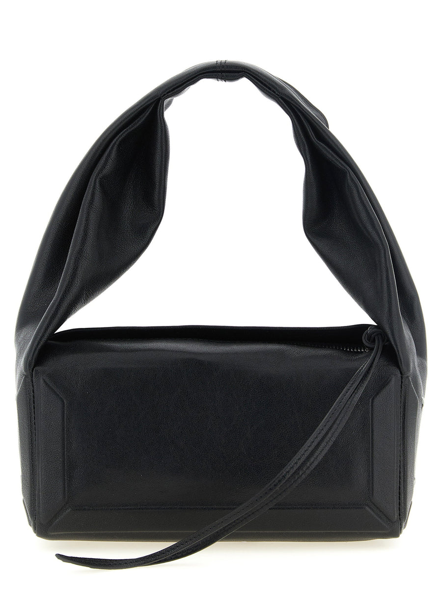 Maison Margiela Box Bag East West Small Shoulder Lambskin Black