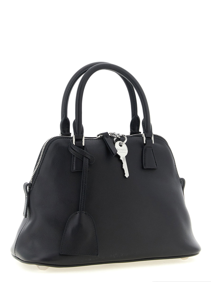 Maison Margiela 5AC Soft Mini Shoulder Bag Black Calfskin Leather