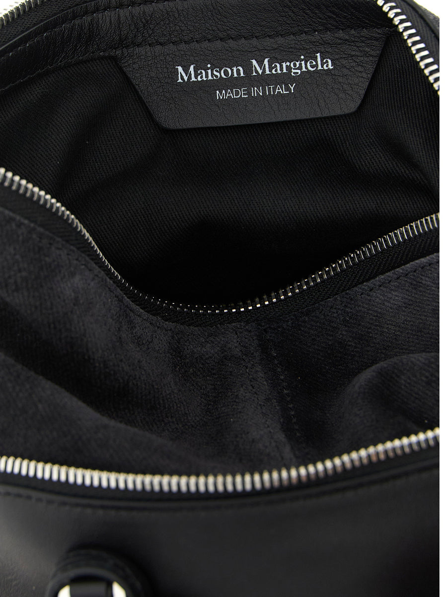 Maison Margiela 5AC Soft Mini Shoulder Bag Black Calfskin Leather