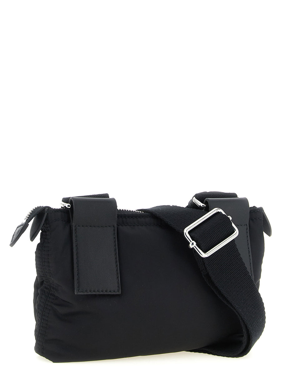 Maison Margiela Zip Camera Bag Crossbody Black Polyamide