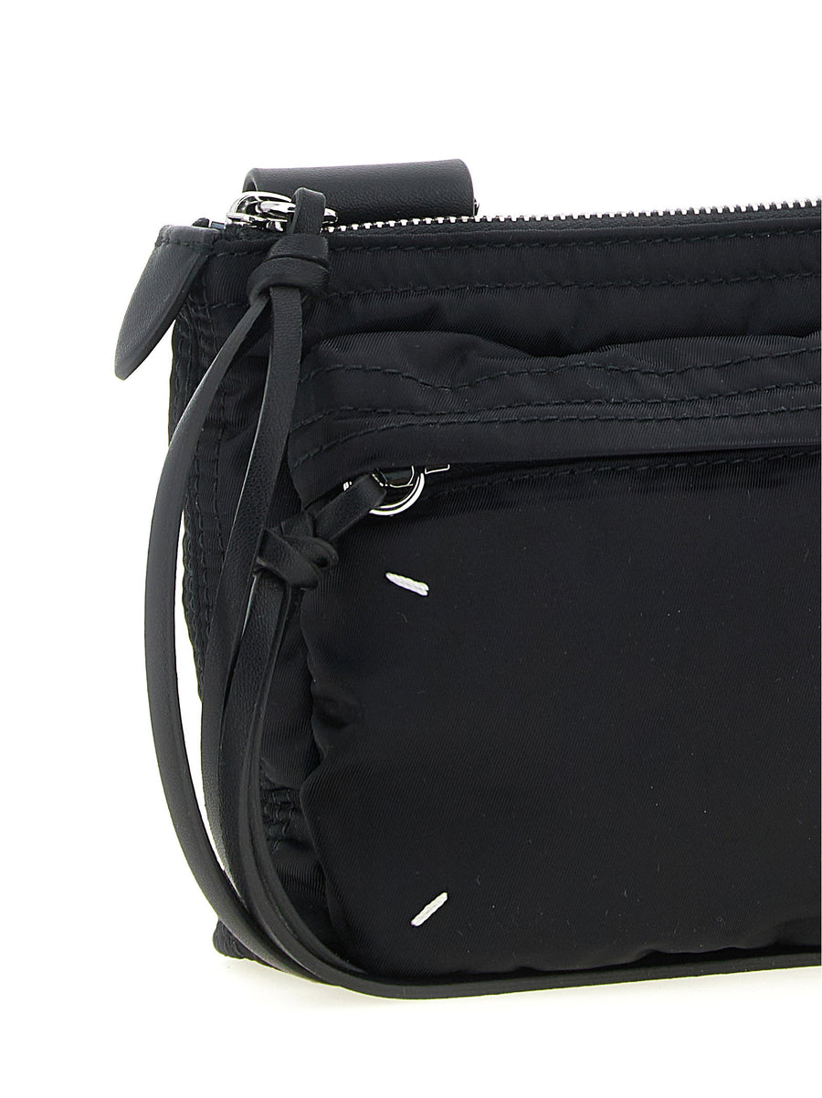 Maison Margiela Zip Camera Bag Crossbody Black Polyamide