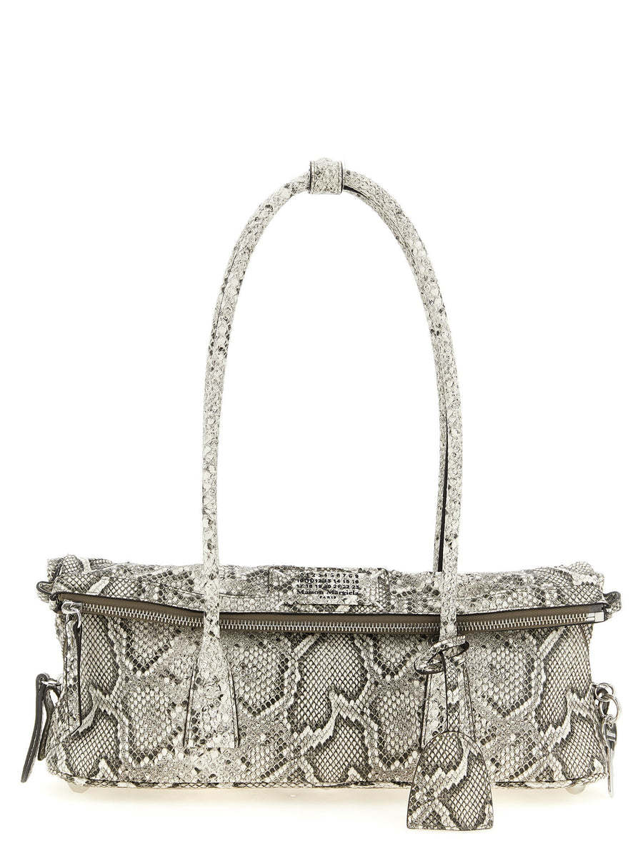 Maison Margiela 5AC East West Shoulder Bag White Goat Leather