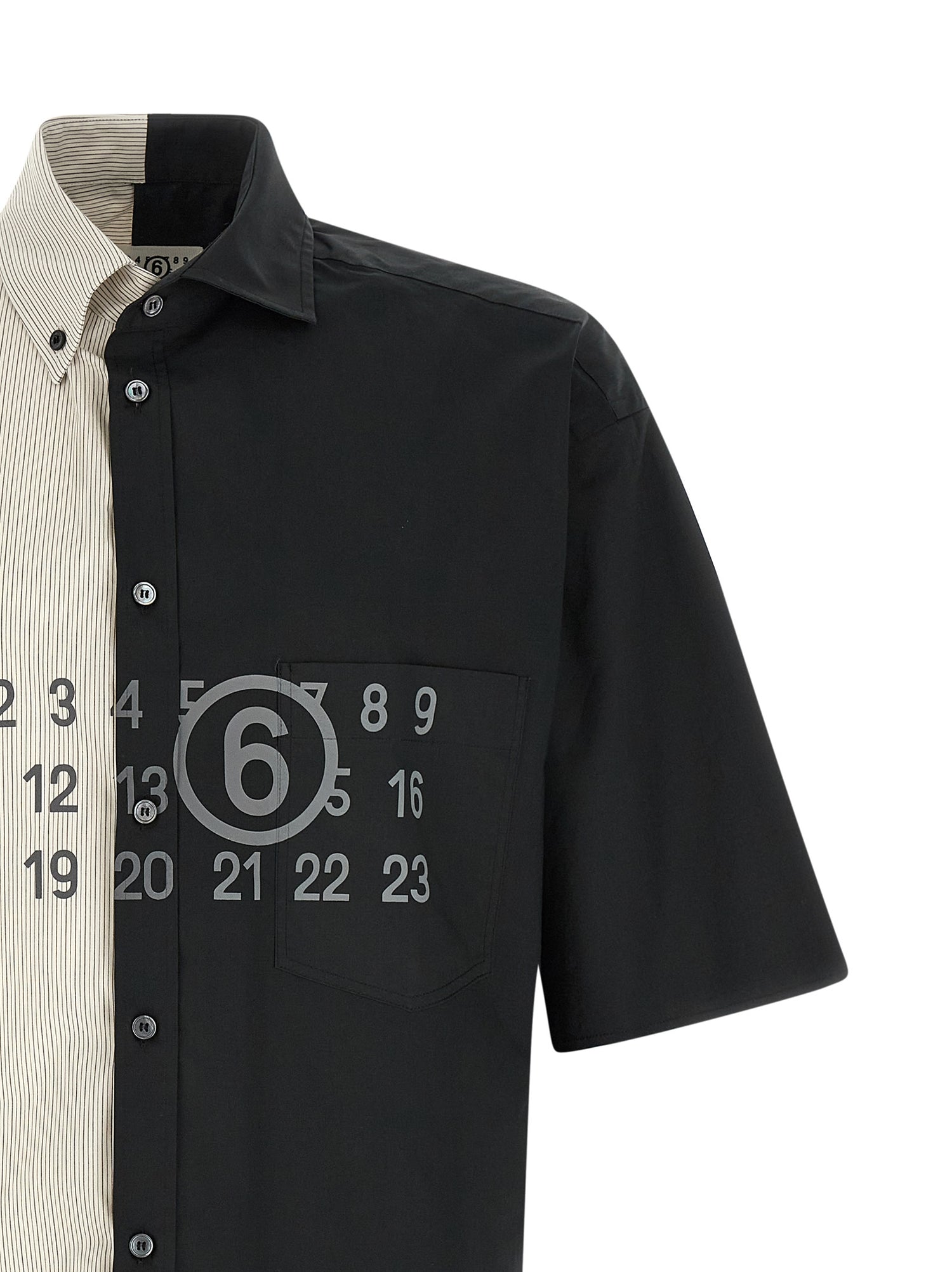 Mm6 Maison Margiela Patchwork Shirt