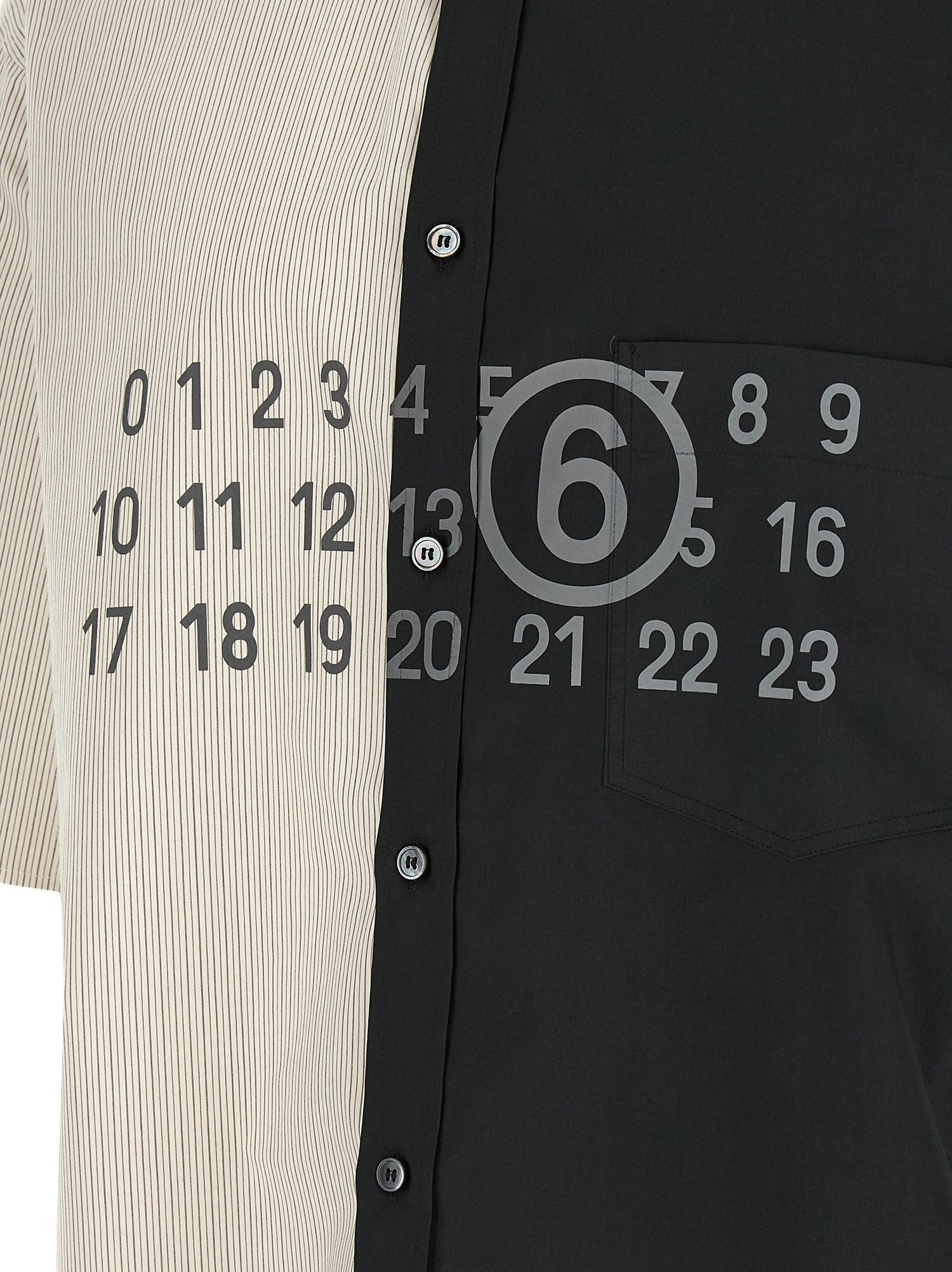 Mm6 Maison Margiela Patchwork Shirt