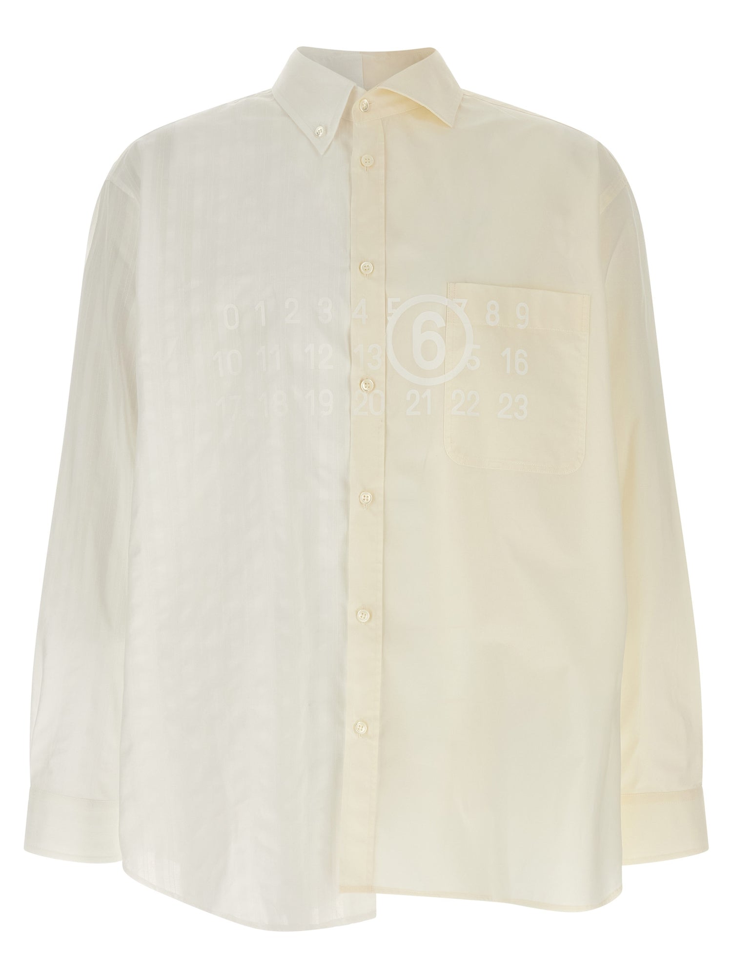 Mm6 Maison Margiela Numeric Signature Mm6 Shirt