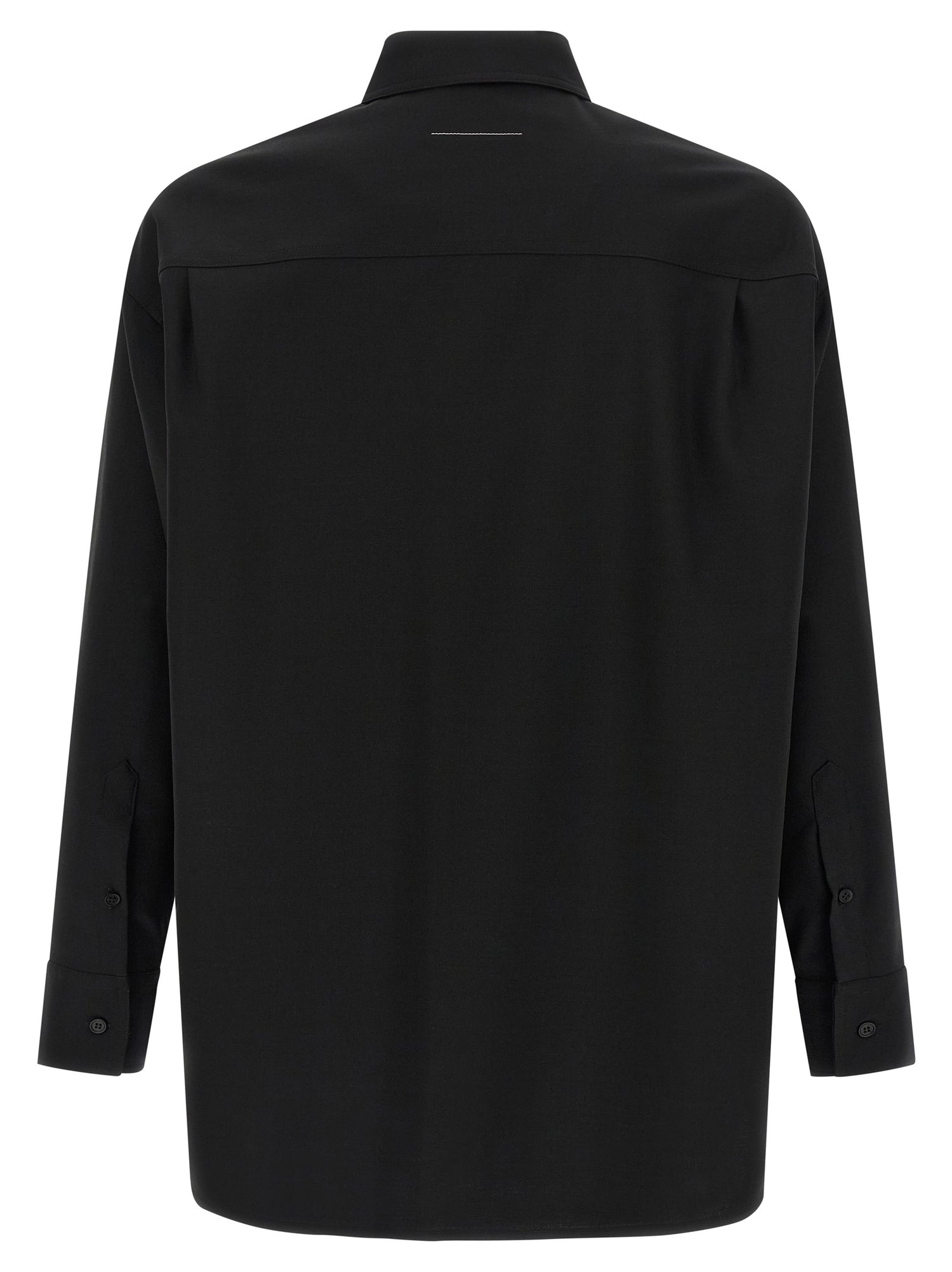 Mm6 Maison Margiela Jacquard Label Shirt