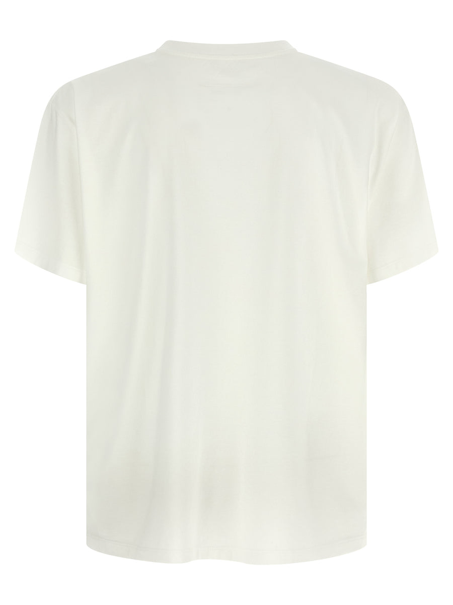 MM6 Maison Margiela Numeric Signature Spray T Shirt 100 Percent Cotton Jersey Front Patch Men Luxury