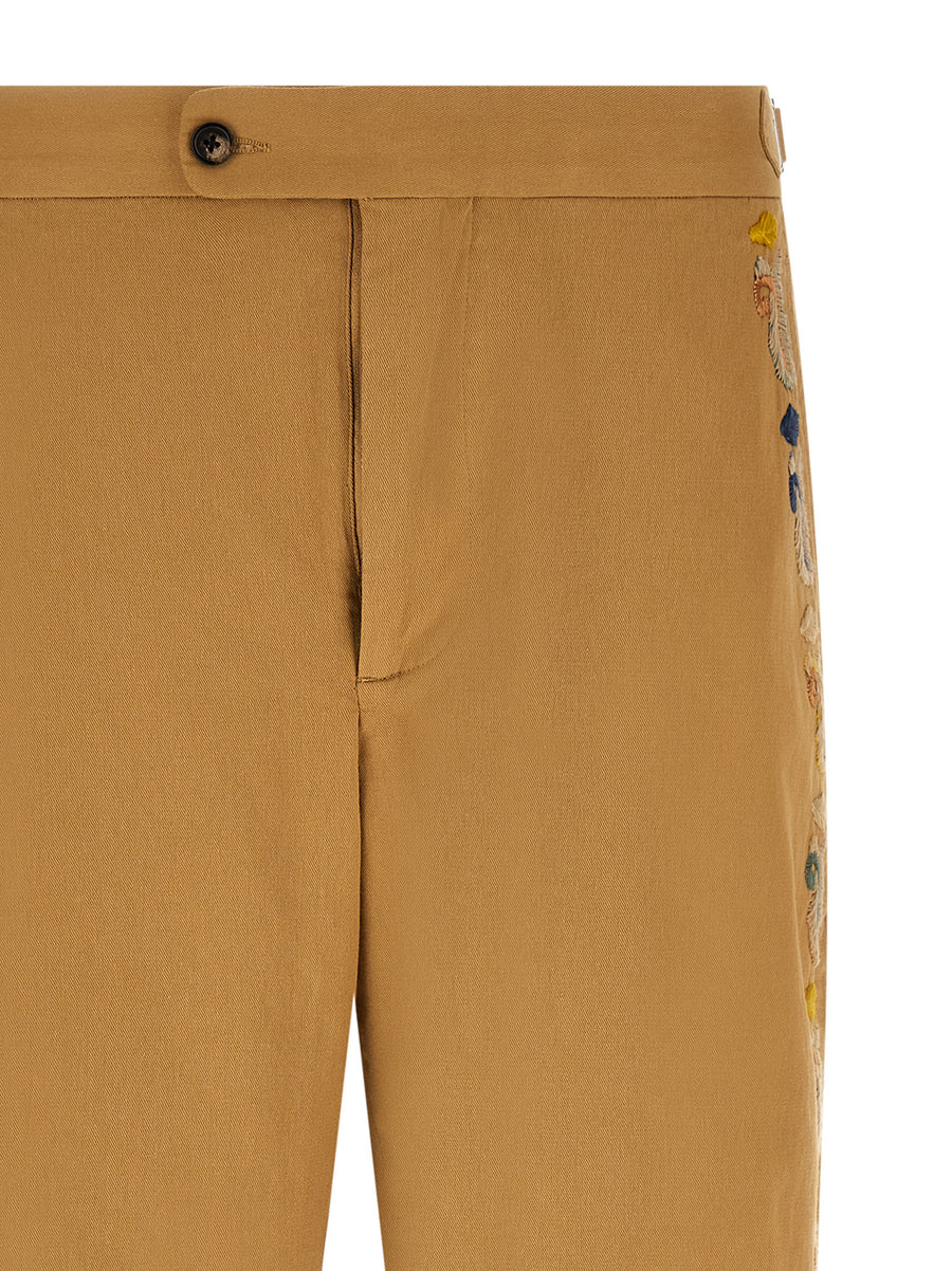 Mm6 Jeans by Maison Margiela Numeric Signature For Men 100 Percent Cotton Blue Denim Stonewashed Wide Leg