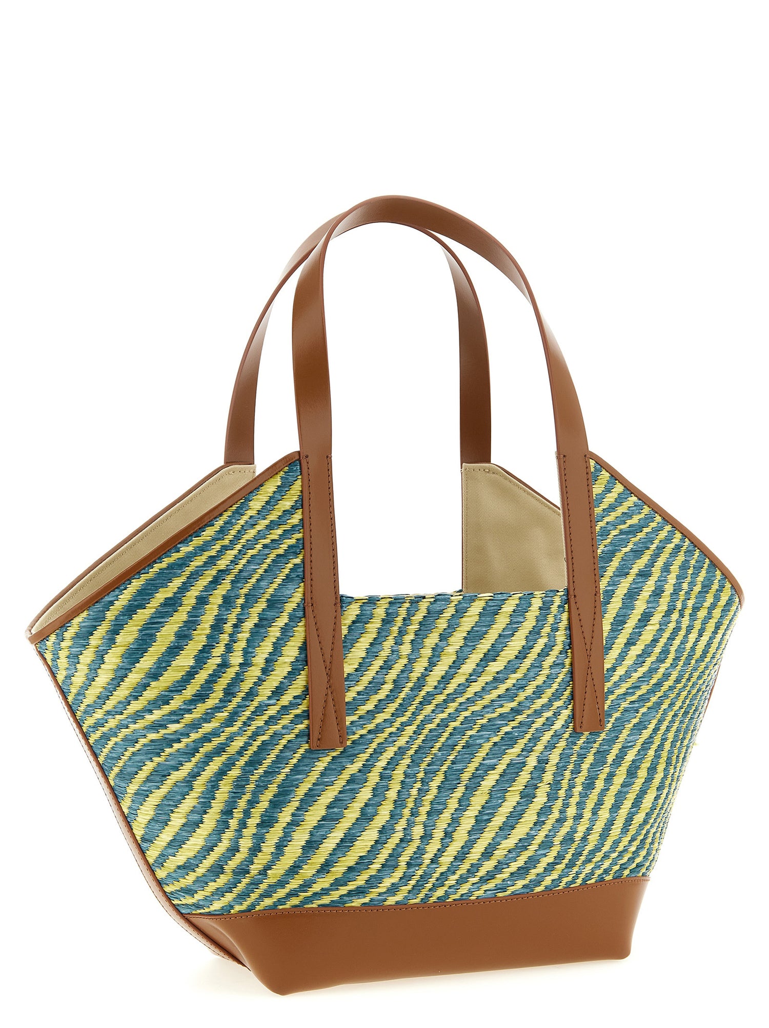 Marni Waves Piccola Shopping Bag