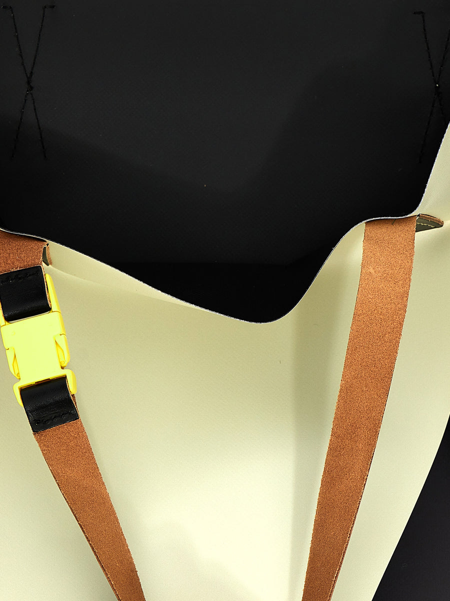 Marni Logo Shopping Bag Luxurious Everyday City Bag For Women With Double Leather Handles