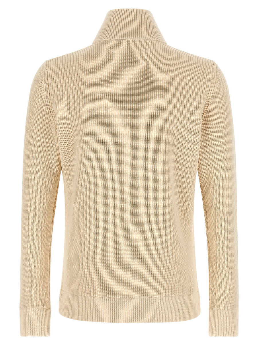 Maison Margiela Ribbed Knit Cardigan