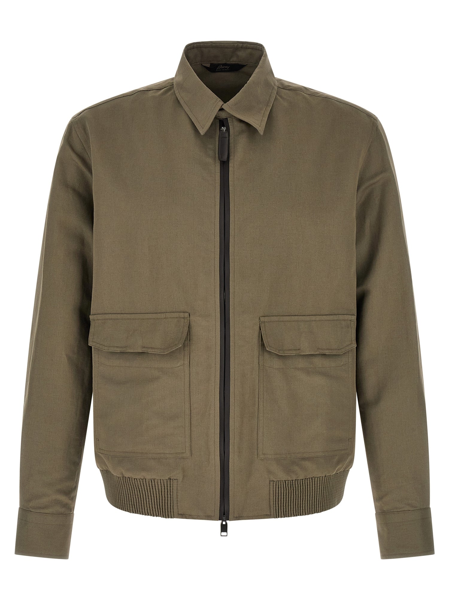 Brioni Linen Cotton Blouson