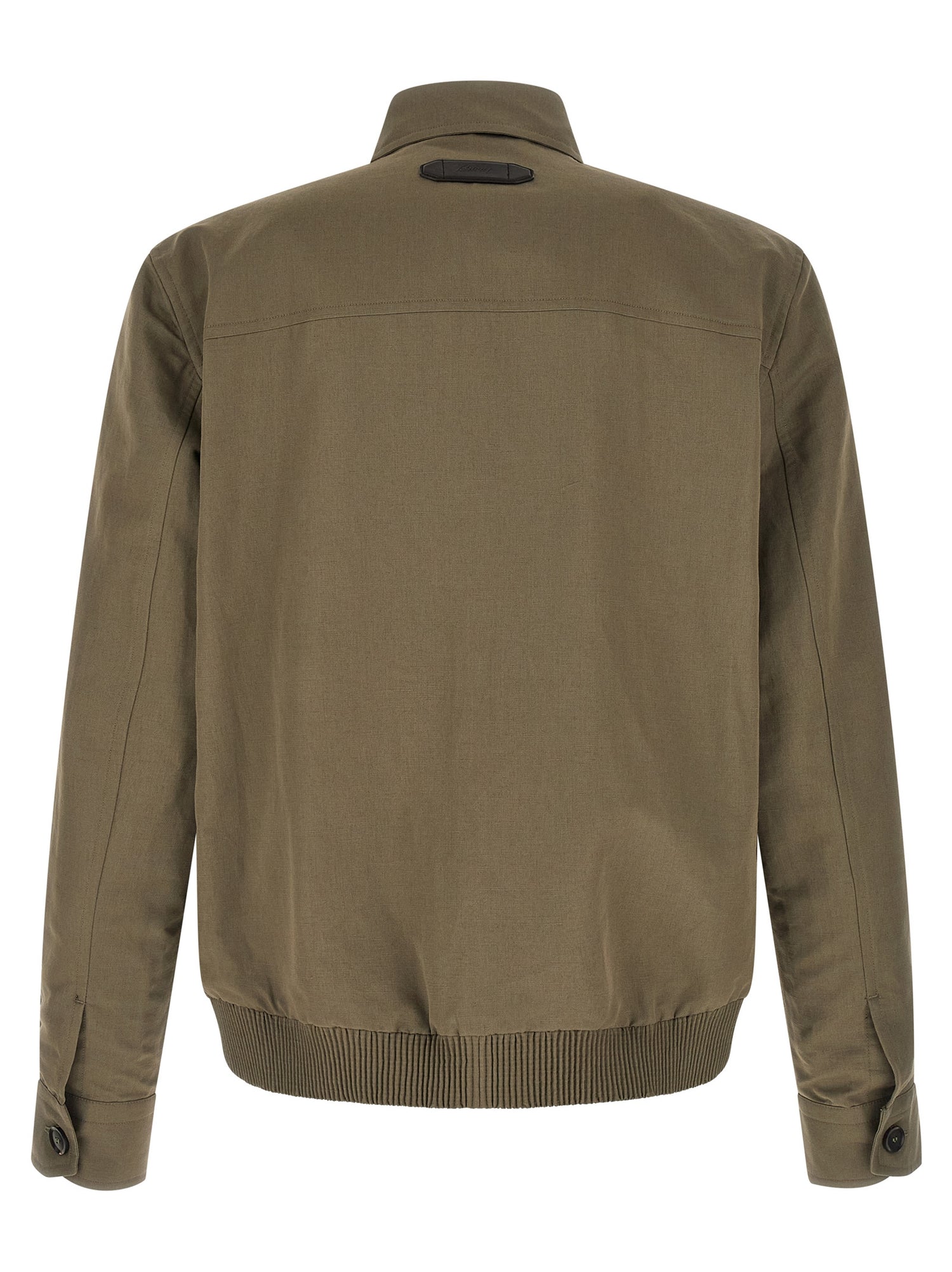 Brioni Linen Cotton Blouson