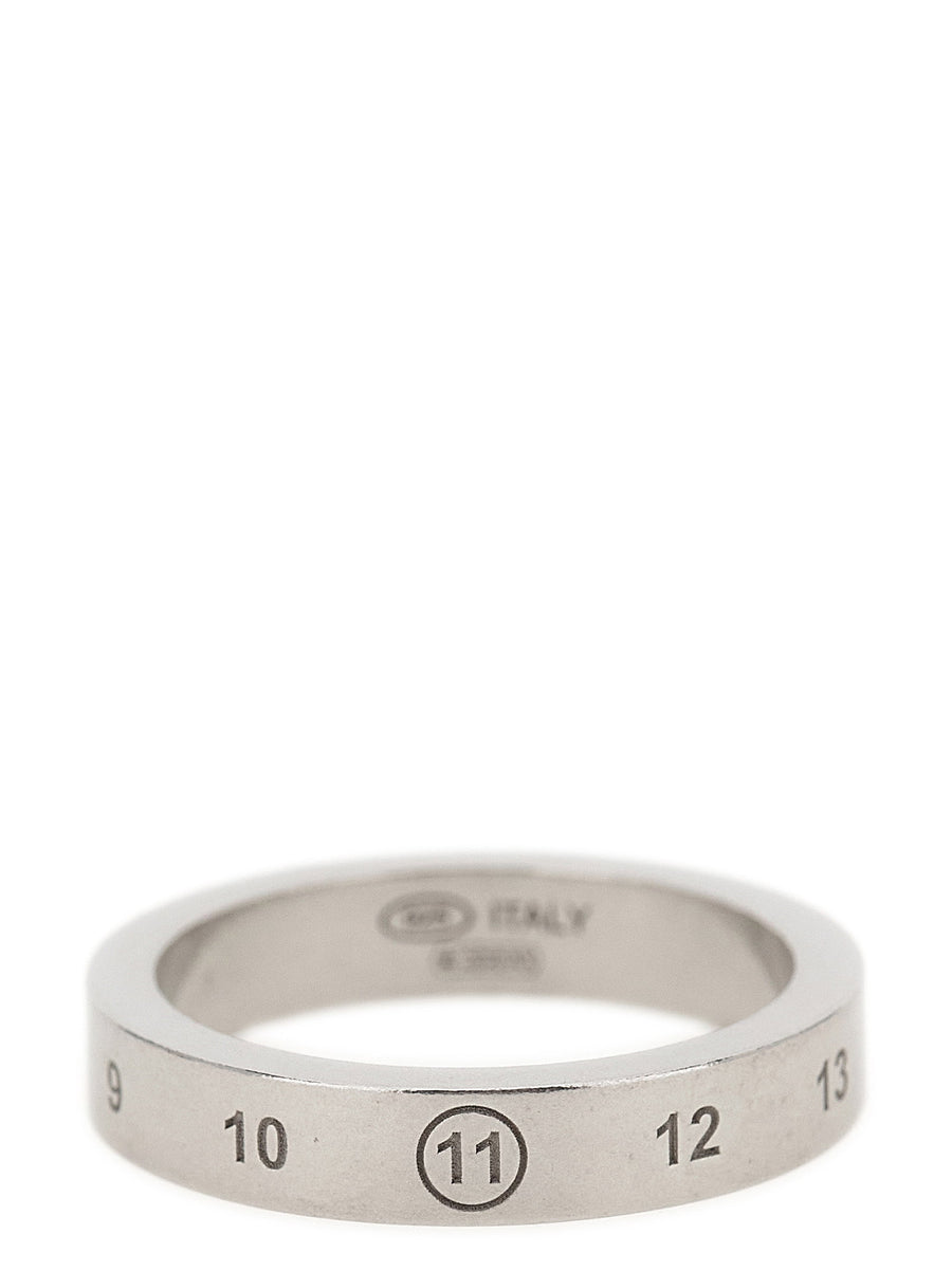 Maison Margiela Numeric Ring 925 Silver Engraved Numerals