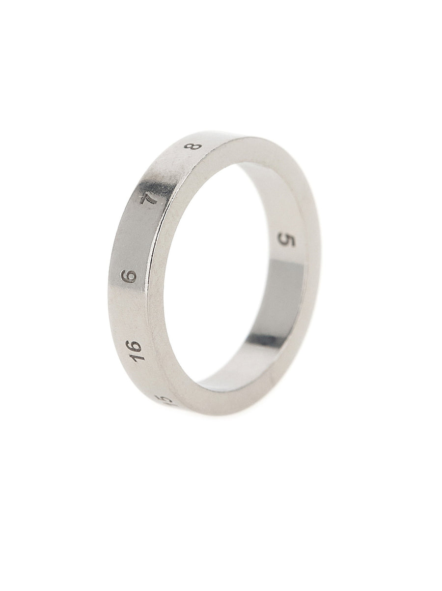 Maison Margiela Numeric Ring 925 Silver Engraved Numerals