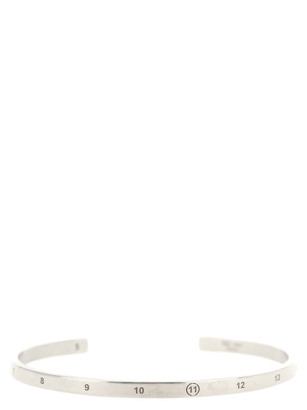 Maison Margiela Numeric Bracelet 925 Sterling Silver Open Silhouette