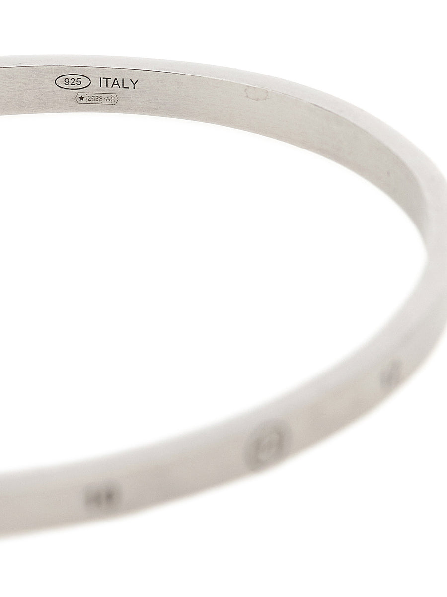 Maison Margiela Numeric Bracelet 925 Sterling Silver Open Silhouette