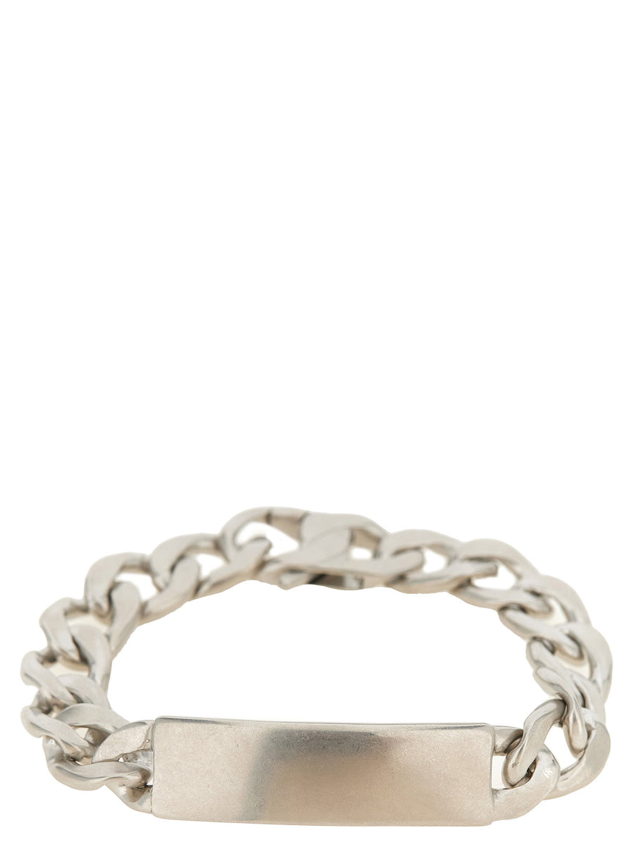 Maison Margiela Silver Maillons Bracelet 925 Minimalist Plaque
