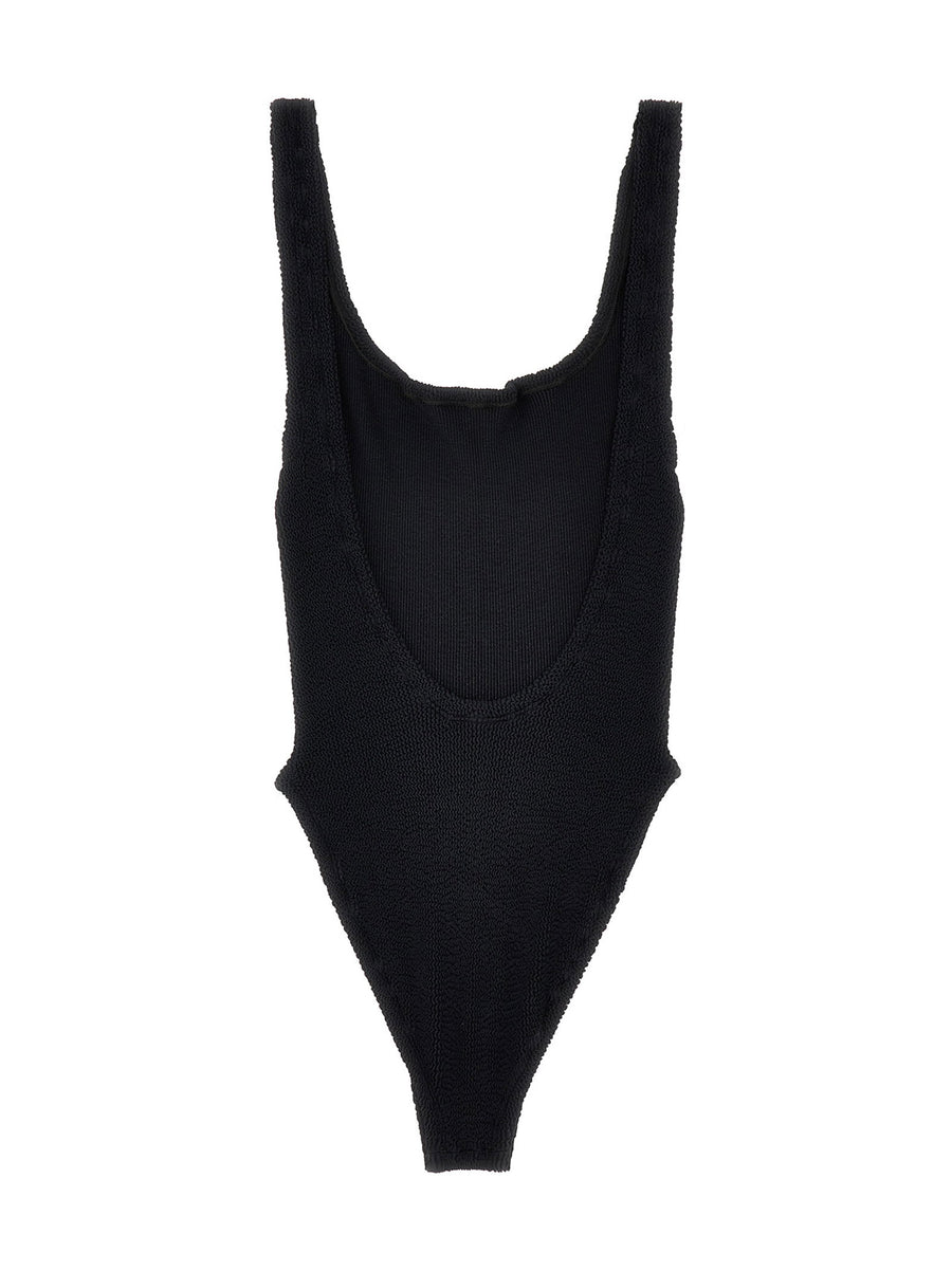 Hunza G Square Neck One-piece Swimsuit