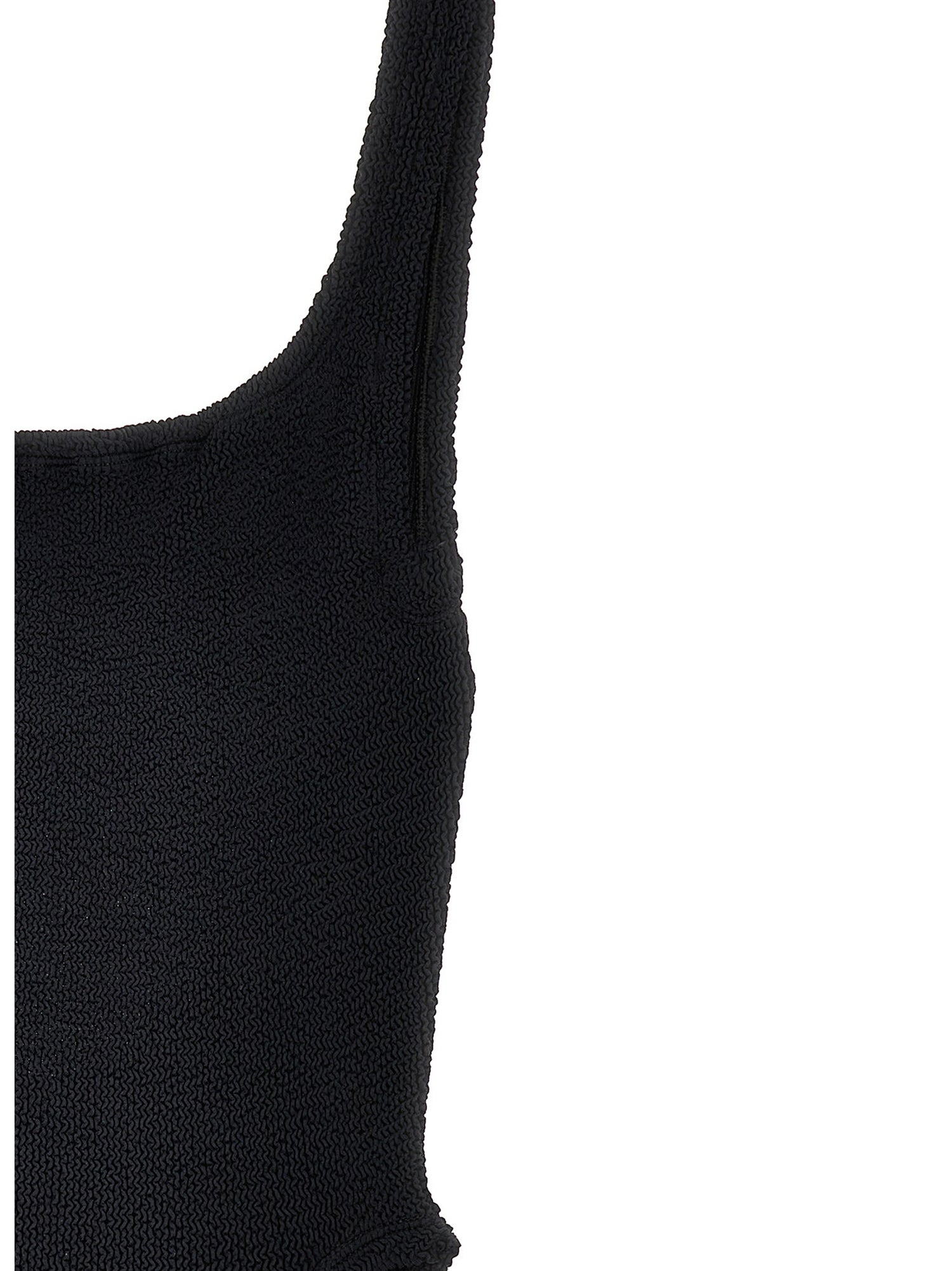 Hunza G Square Neck One-piece Swimsuit