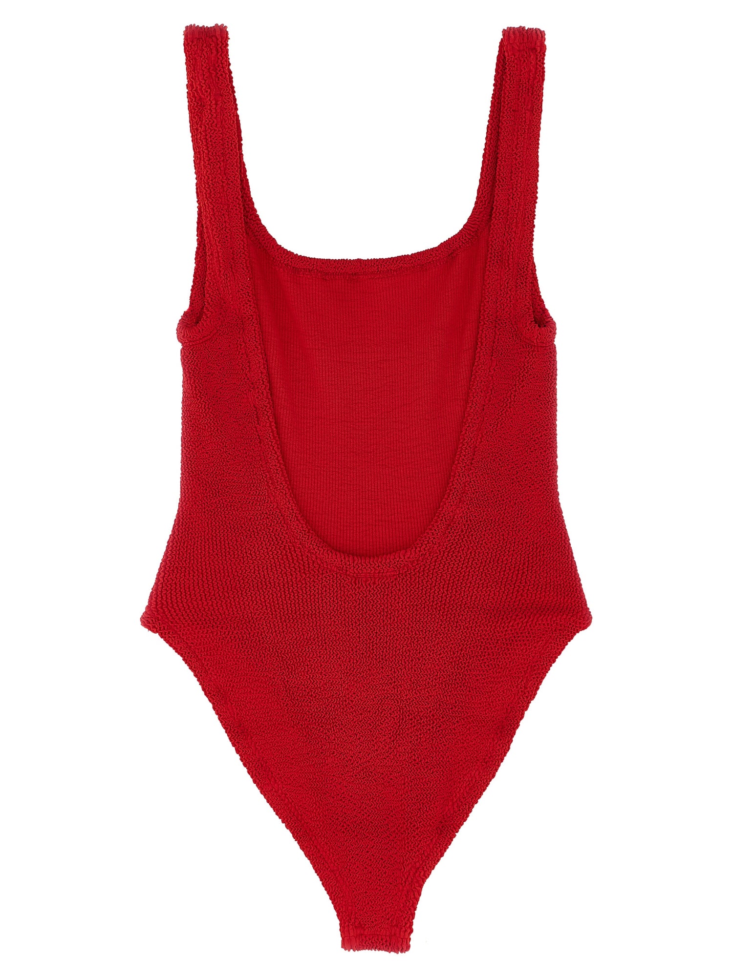 Hunza G Square Neck One-piece Swimsuit