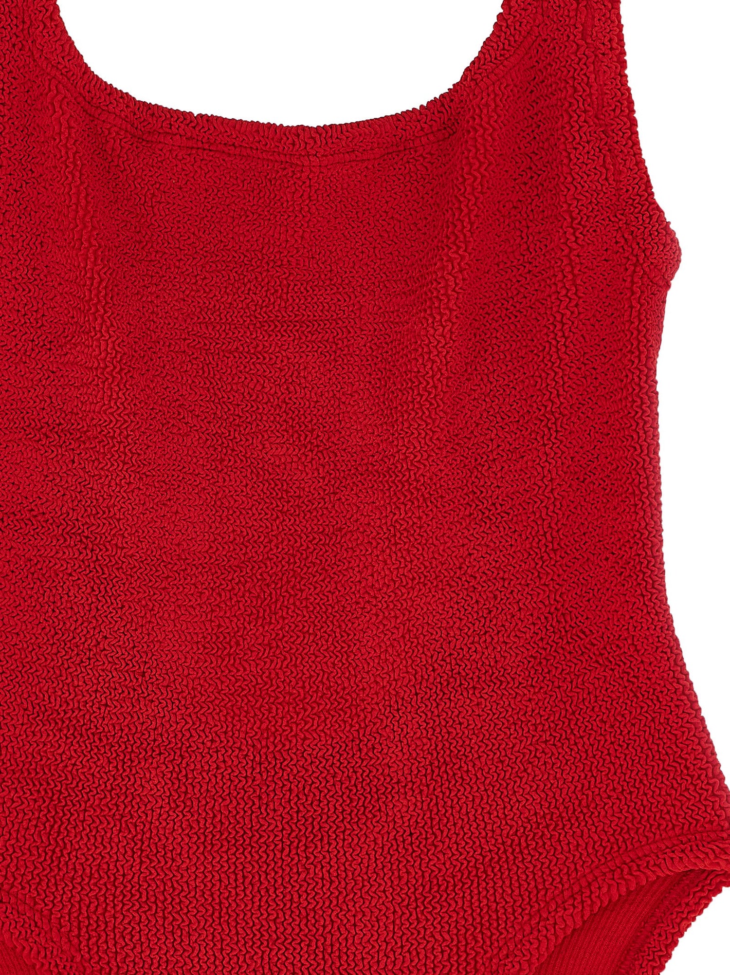 Hunza G Square Neck One-piece Swimsuit