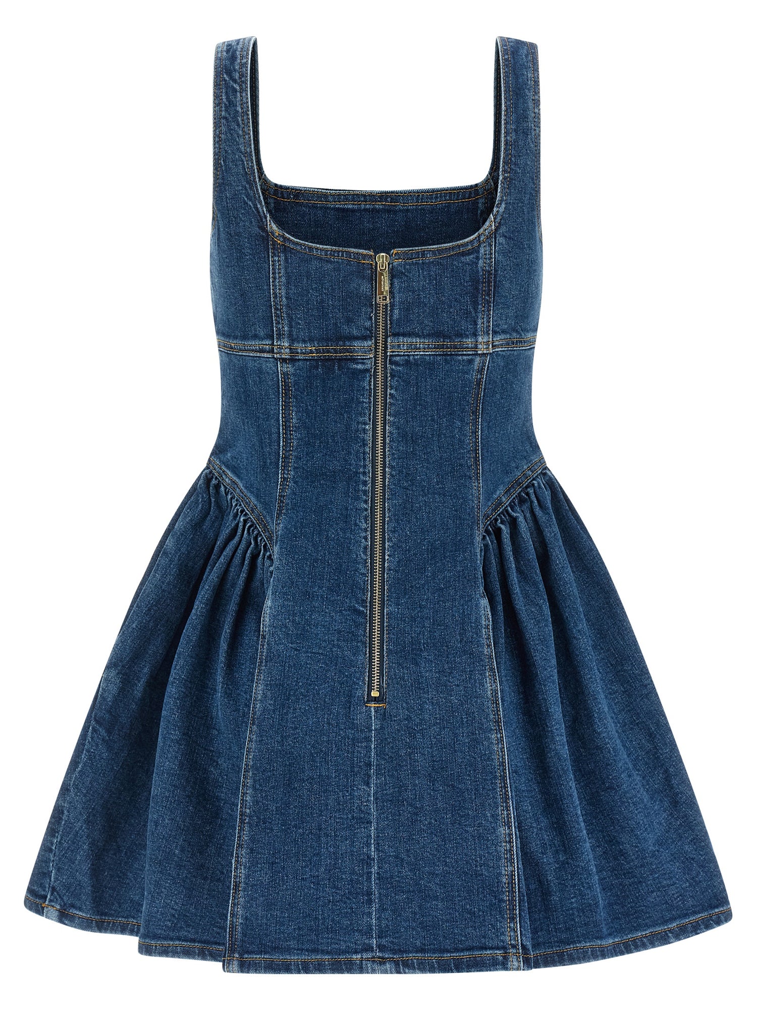 Self-Portrait Denim Mini Dress