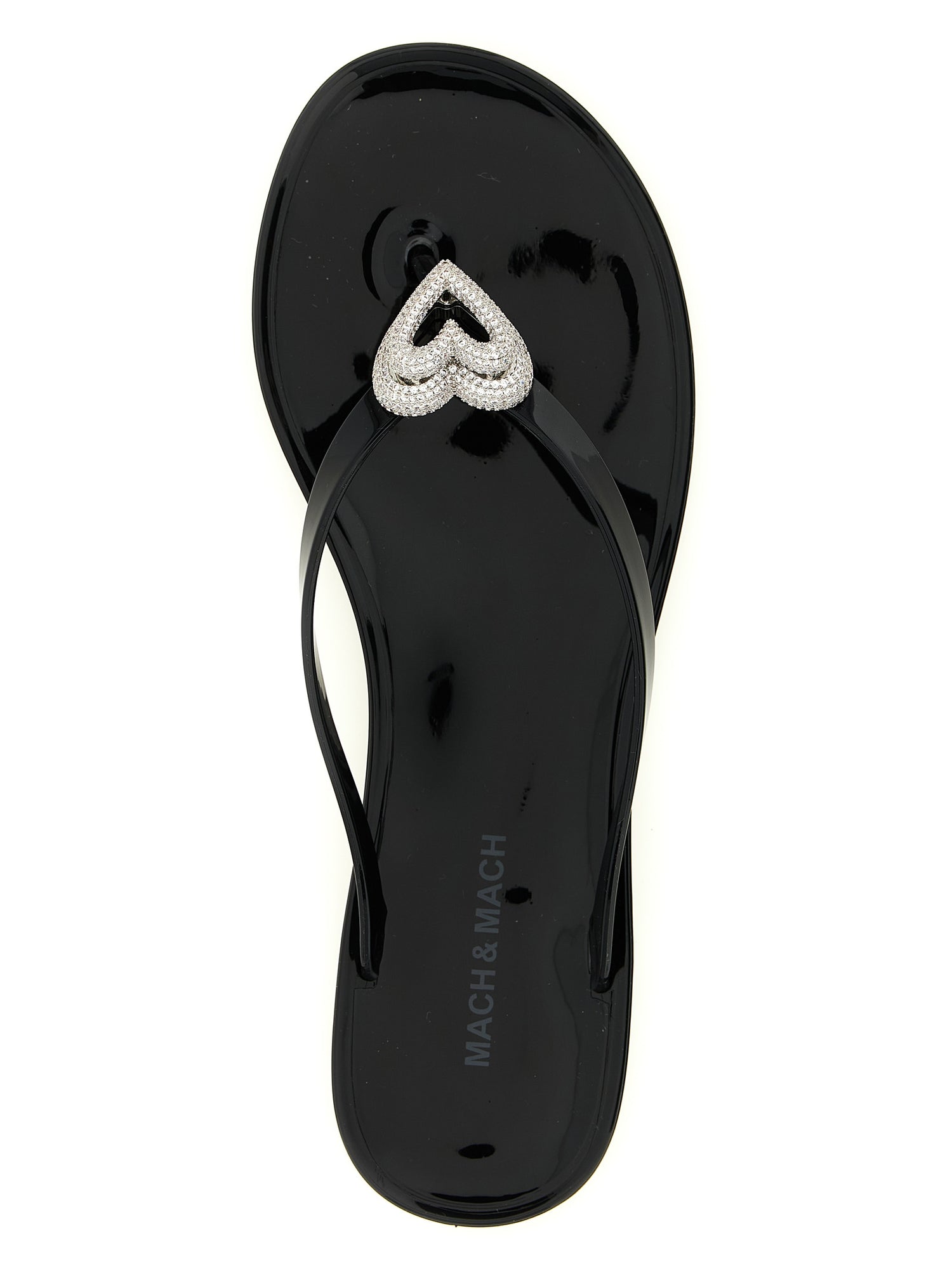 Mach & Mach Double Heart Sandals