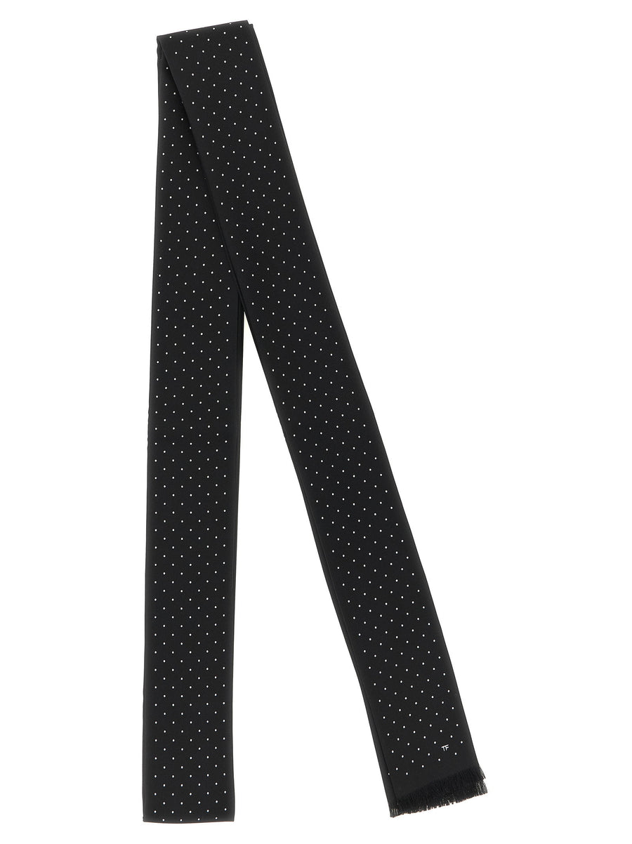 Tom Ford Polka Dot Scarf