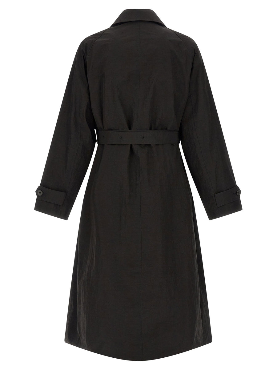 Ssstein Technical Fabric Trench Coat