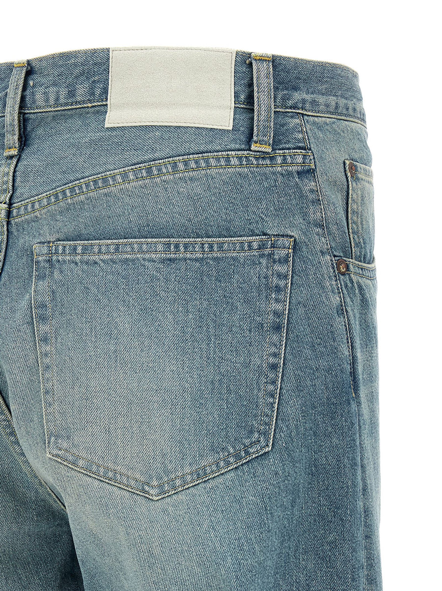 Ssstein Wide Jeans for Men Hundred Percent Cotton Denim Straight Wide Fit