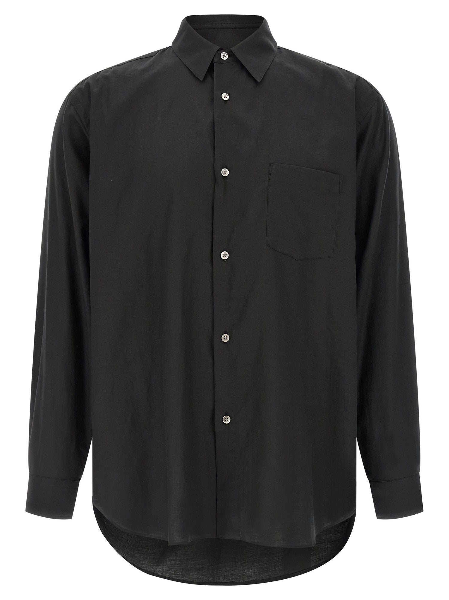 Ssstein Cotton And Silk Shirt