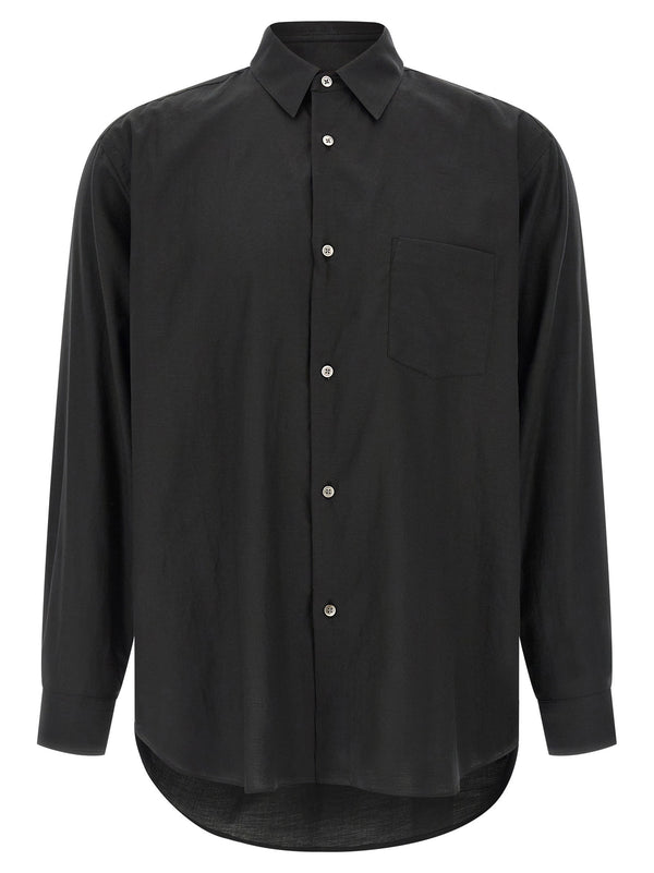 Ssstein Cotton And Silk Shirt