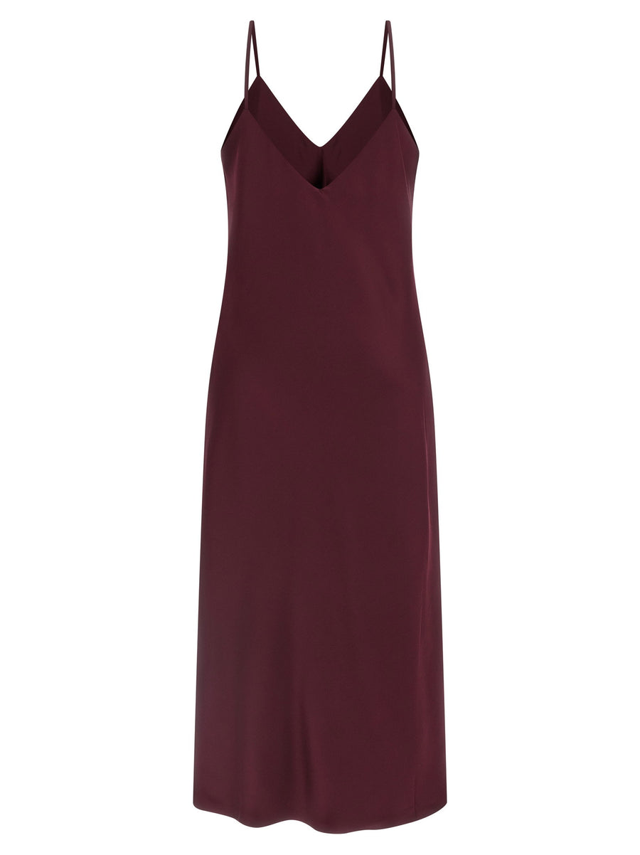Norma Kamali Bias Slip Midi Dress