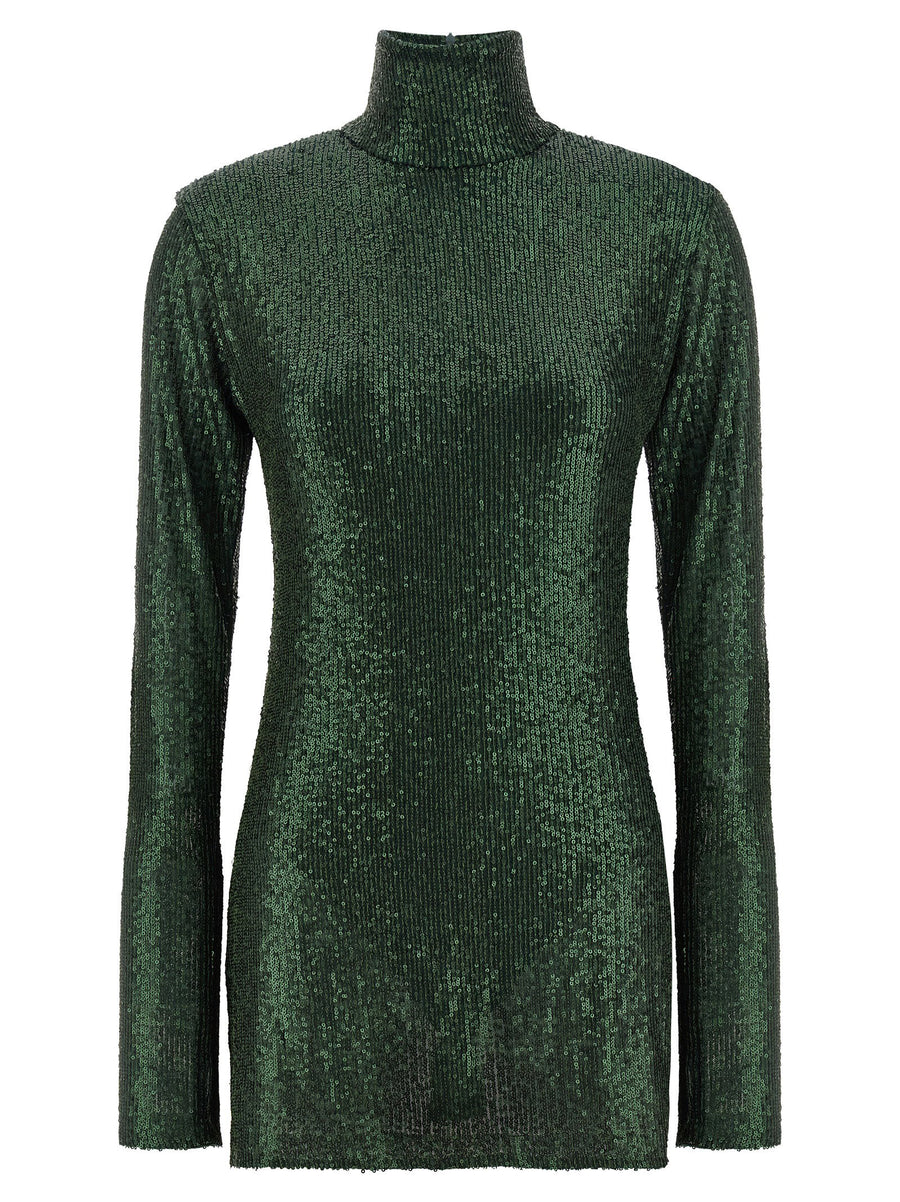 Norma Kamali Pickleball Dress Sequin Glam For Women Performance Comfort On Court