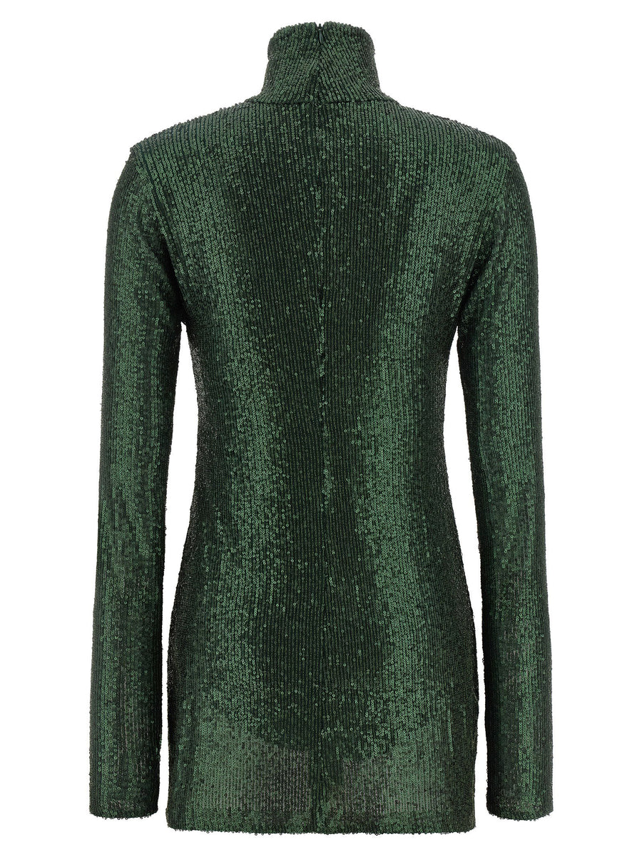 Norma Kamali Pickleball Dress Sequin Glam For Women Performance Comfort On Court