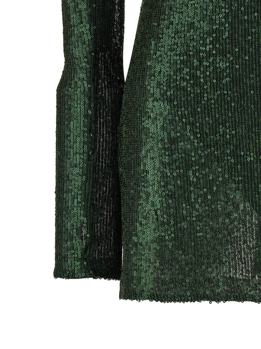 Norma Kamali Pickleball Dress Sequin Glam For Women Performance Comfort On Court