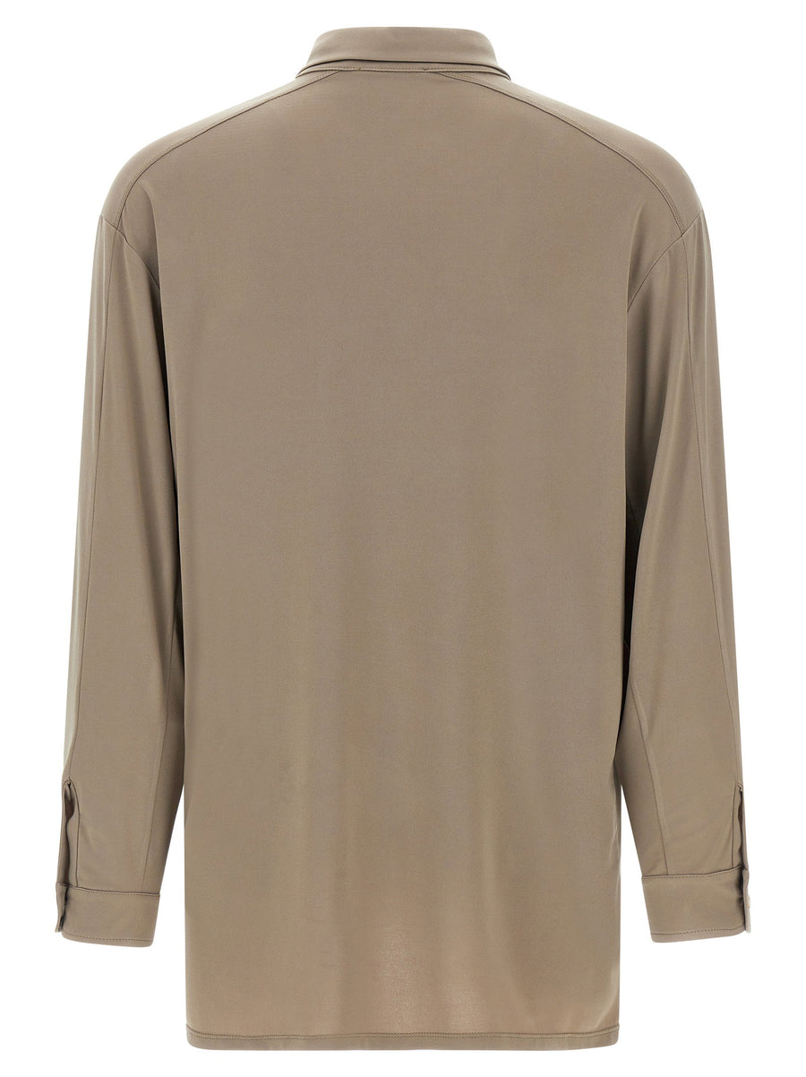 Magliano Vendemmia Shirt Gray Stretch For Modern Men