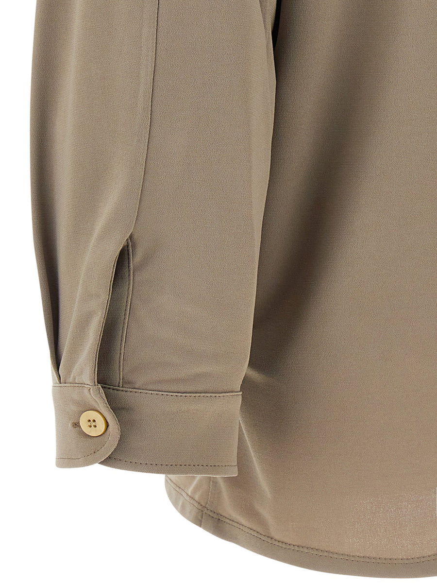 Magliano Vendemmia Shirt Gray Stretch For Modern Men