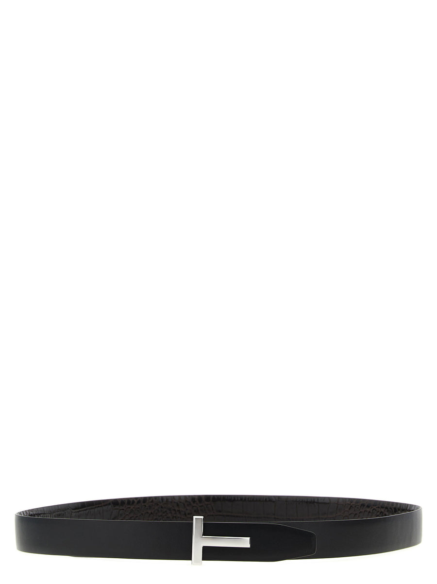Tom Ford Reversible Crocodile Leather Belt