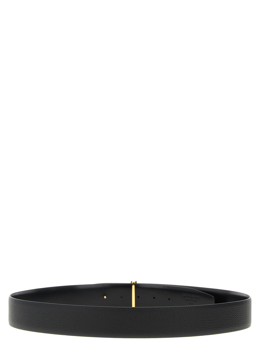 Tom Ford Logo Buckle Reversible Belt
