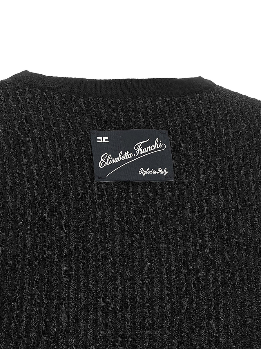 Elisabetta Franchi Top Tricot