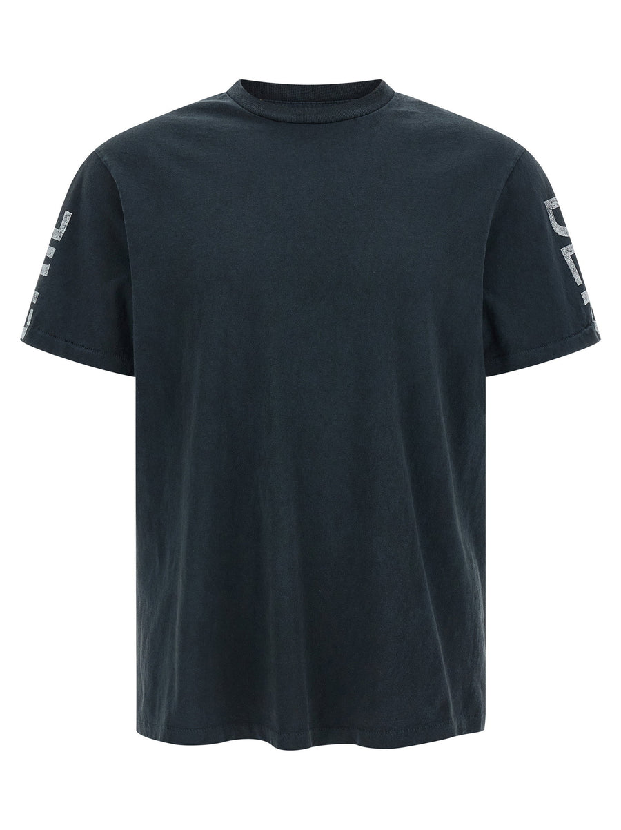 Gallery Dept French Collector T Shirt Luxury 100 Percent Cotton Black With Patented Wash Discoloration For Men SS26