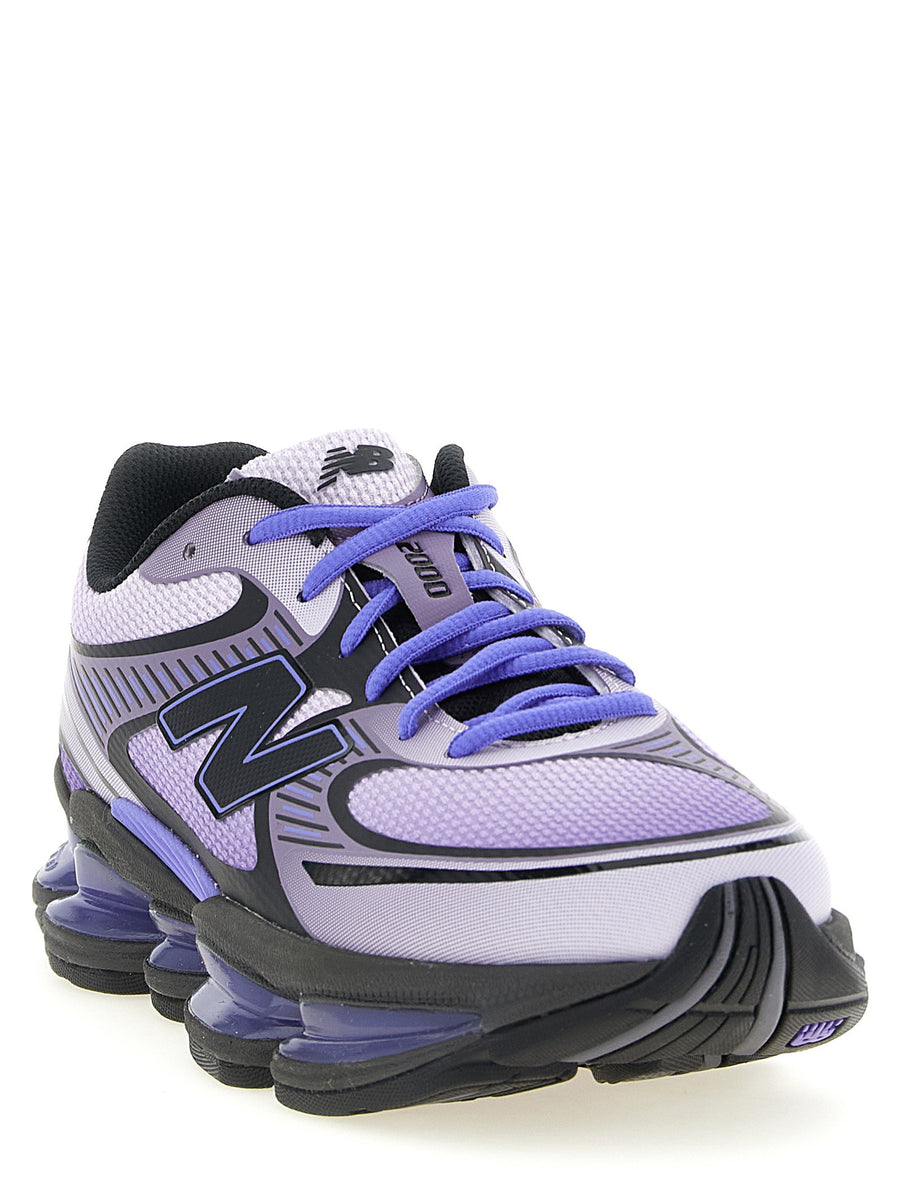 New Balance 2000 Sneakers For Men Breathable Purple Mesh With ABZORB Cushioning All Day Comfort