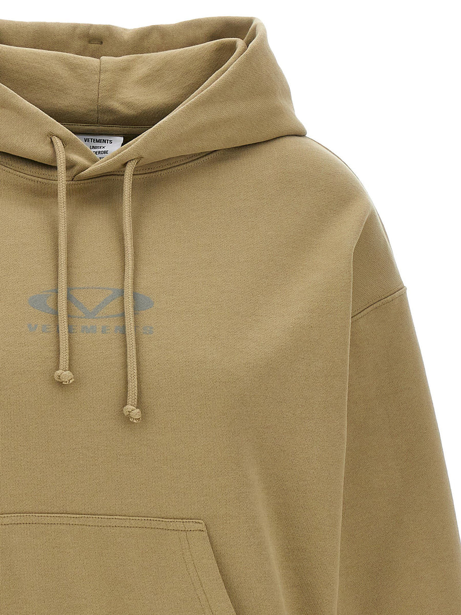 Vetements Oval Logo Hoodie