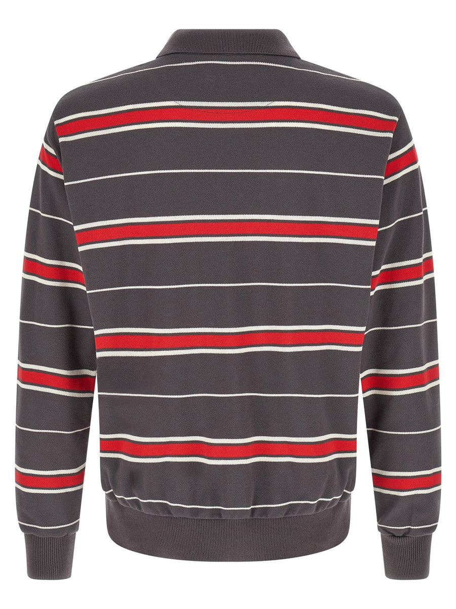 Undercover Polo Shirt UC1F4804 for Modern Men, Lightweight Hundred Percent Cotton Pique, Front Pocket, Contrast Collar