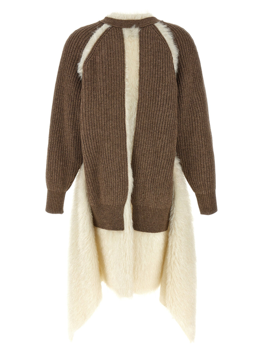 Undercover Two-material Cardigan